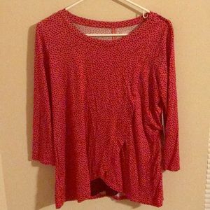 Maternity/Nursing Top - Motherhood Maternity MWT S